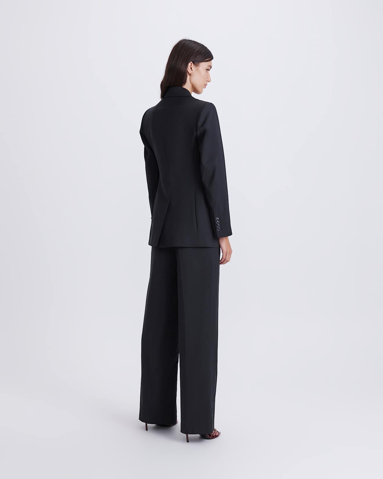 Suki Classic Wool Blazer in BLACK