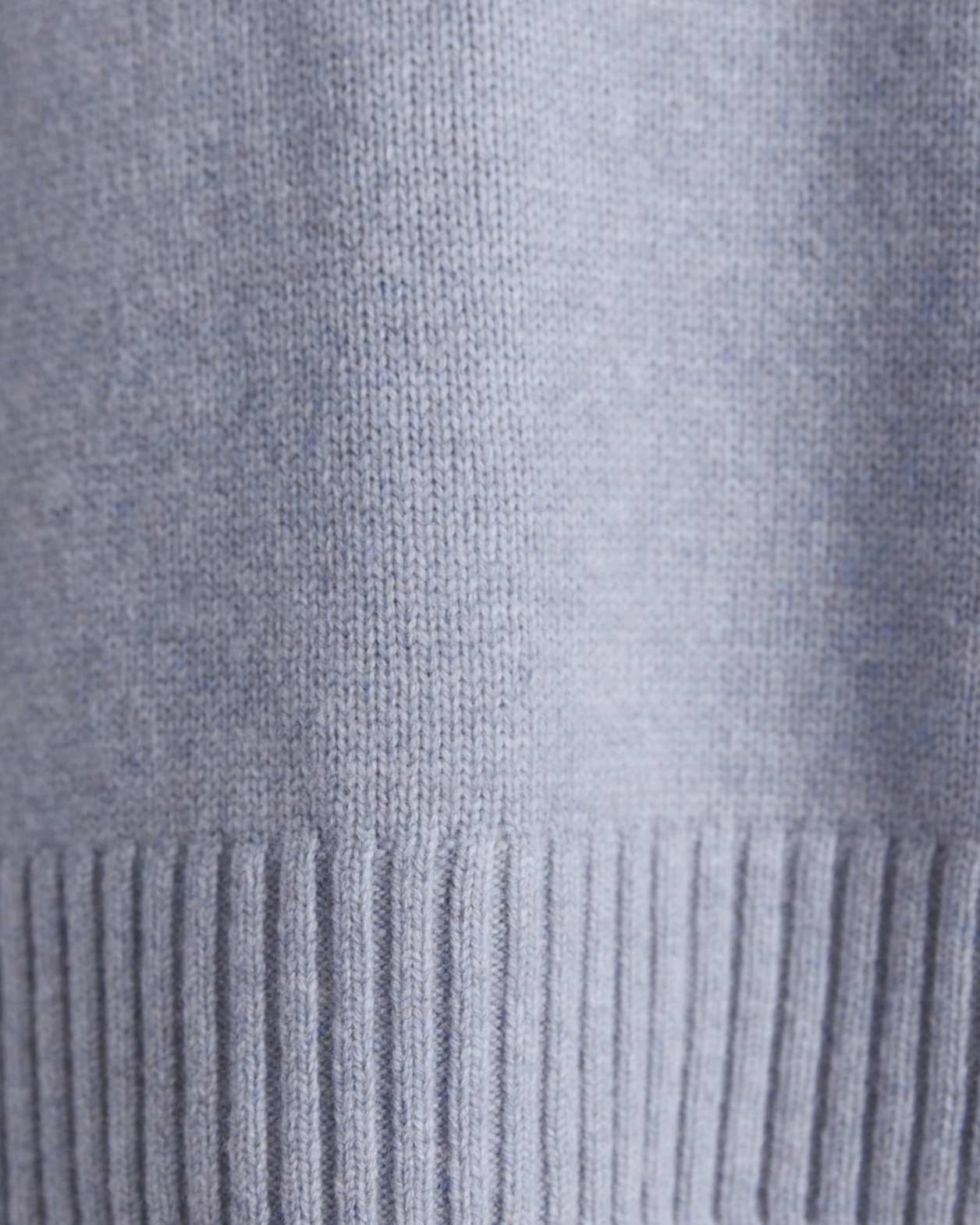 Claudia Wool Cable Bomber in MOONDUST
