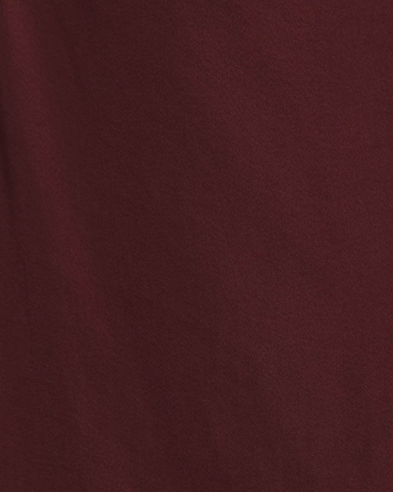 Lillian Long Sleeve Drape Neck Top in BERRY