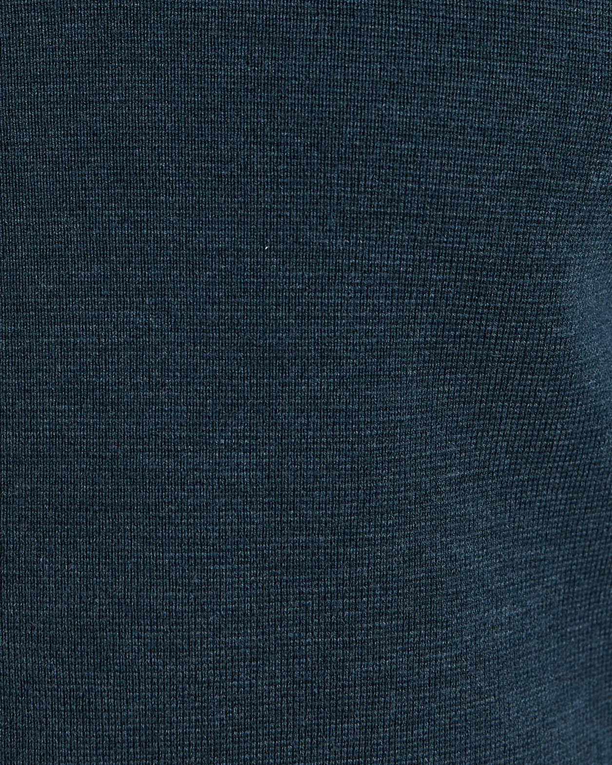 Franklin Quarter Zip Wool Knit Polo in FOREST