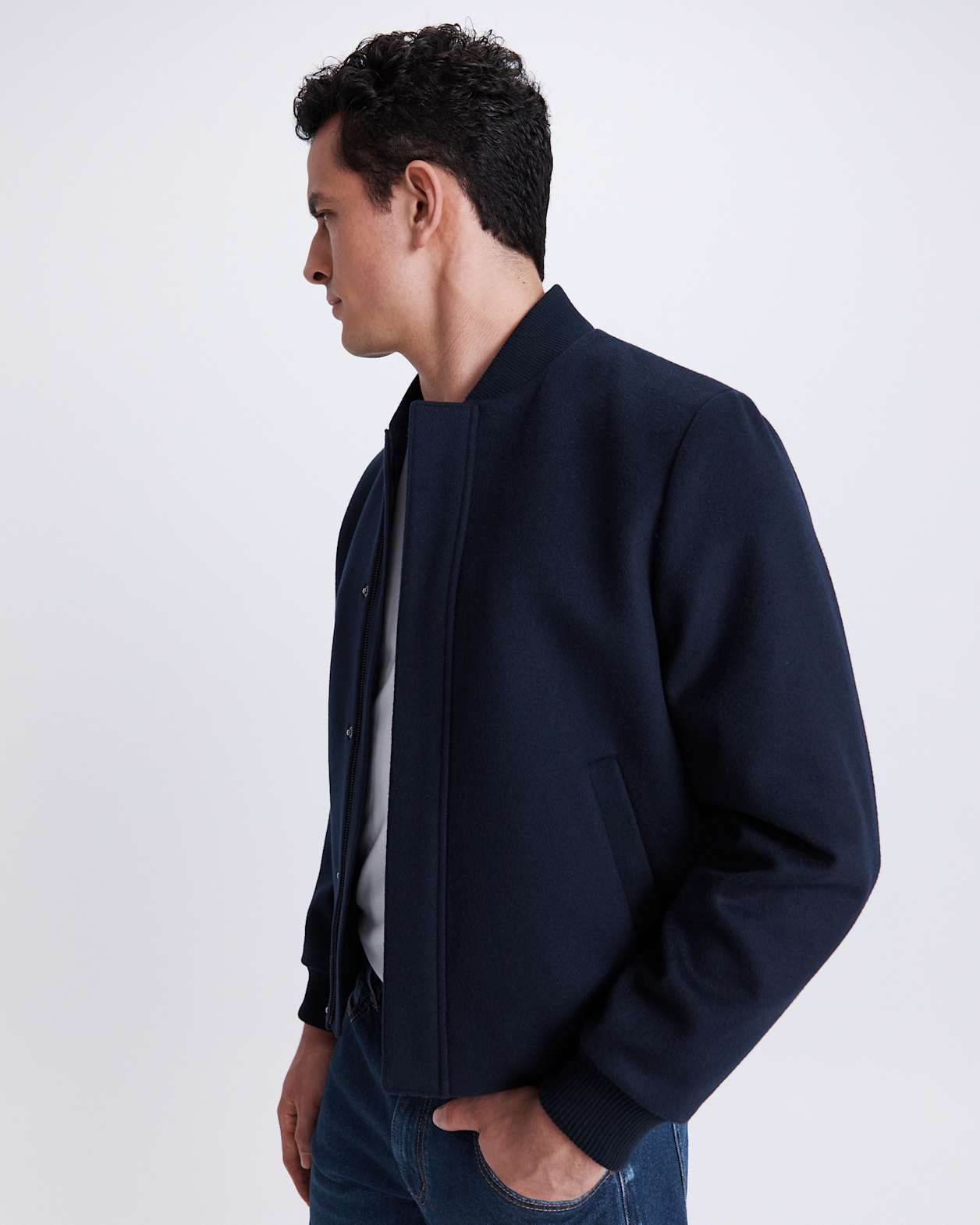 Frank Wool Bomber in NAVY