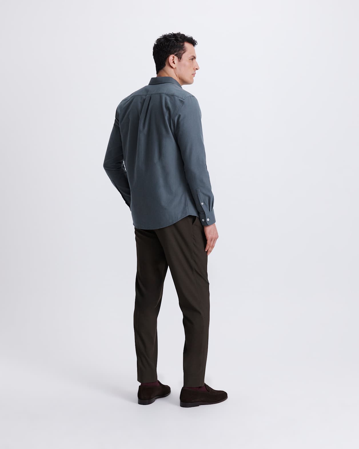 Sam Oxford Shirt in PETROL