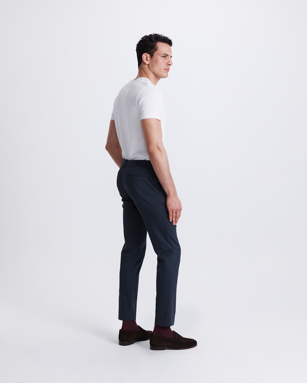 Judd Slim Dress Chino Pant in DARK NAVY