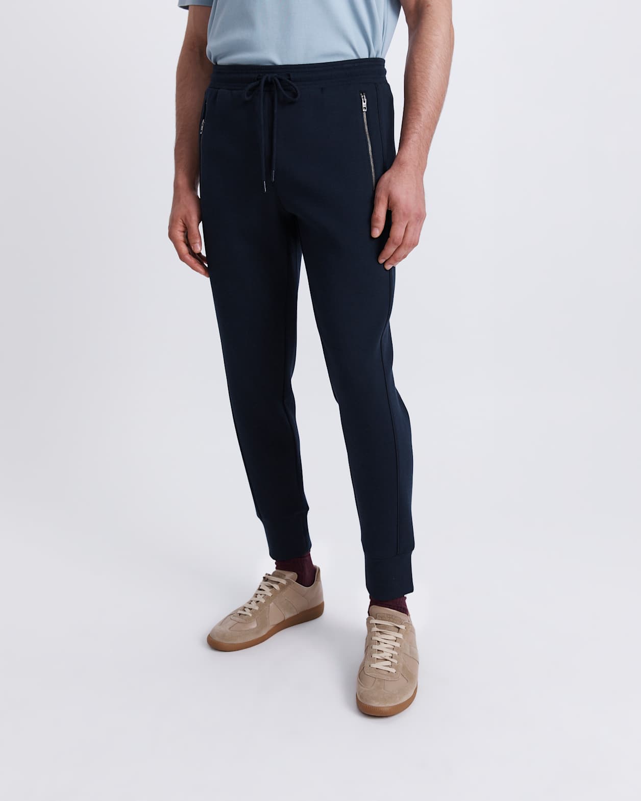 Victor Track Pant in NAVY