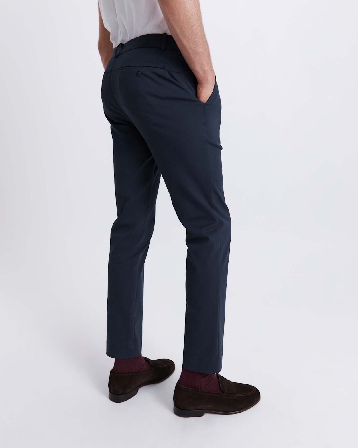 Judd Slim Dress Chino Pant in DARK NAVY