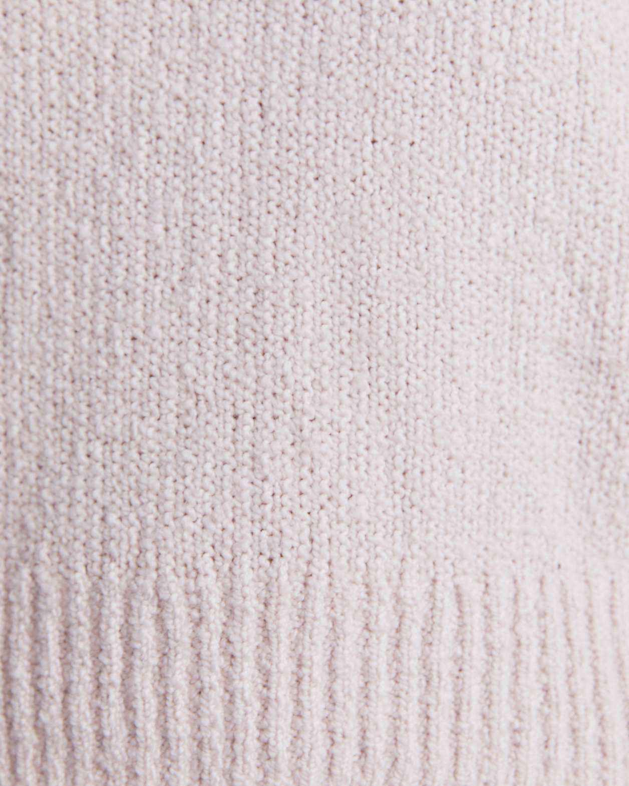 Textured Wool Pullover in SOFT STONE
