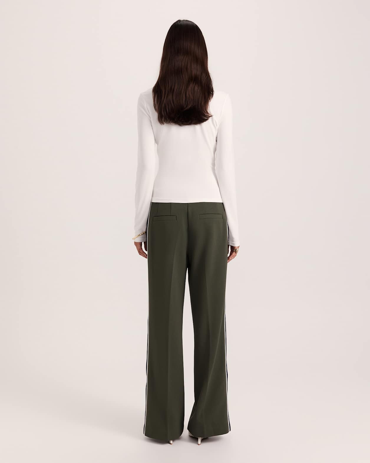 Jodie Wrap Top in IVORY
