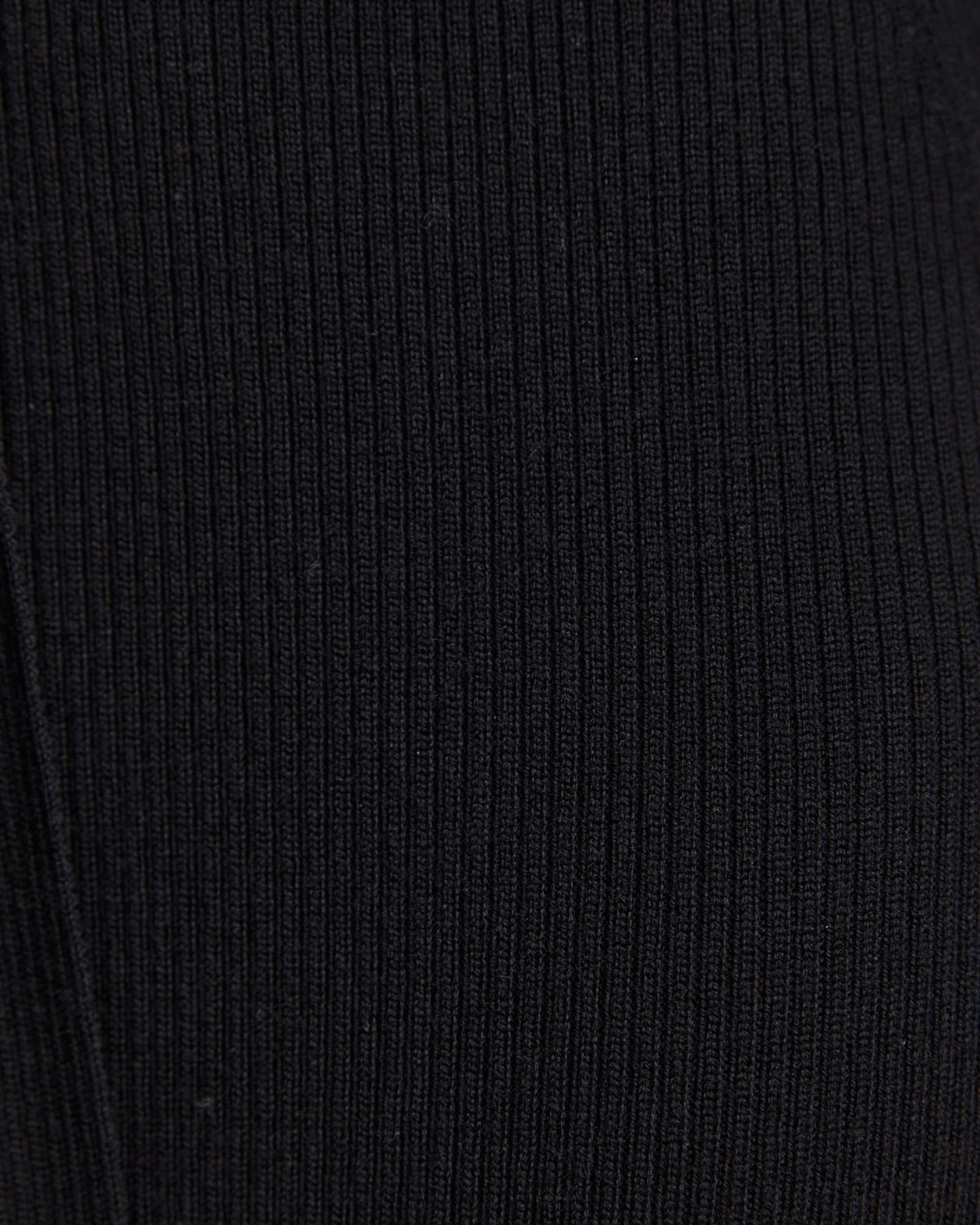 Elle Wool Blend Wrap Knit Dress in BLACK