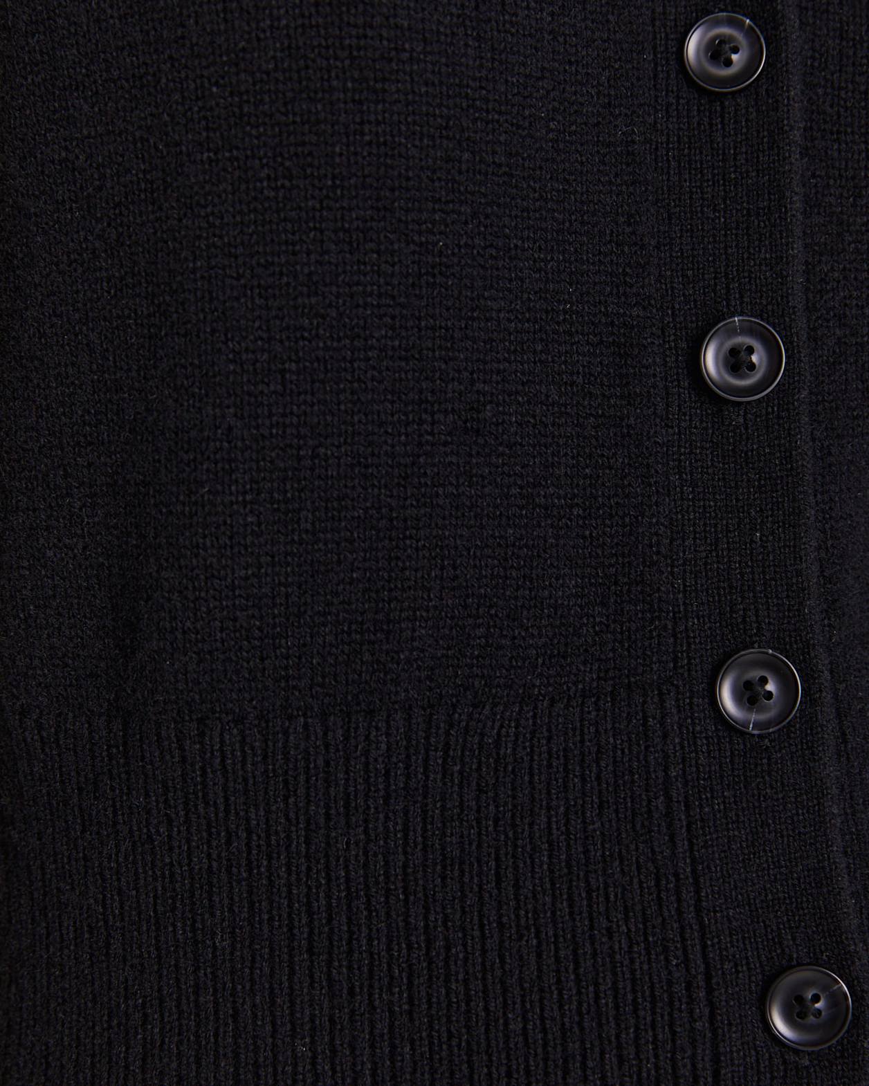 Cashmere Batwing Cardi in BLACK