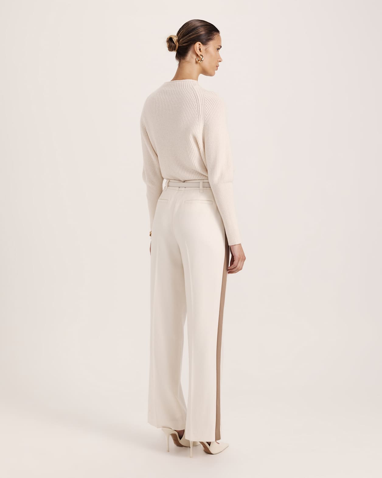 Prudence Straight Leg Pant in MILK