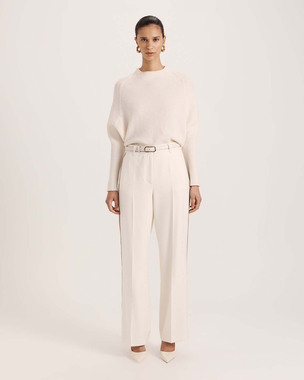 Prudence Straight Leg Pant in MILK