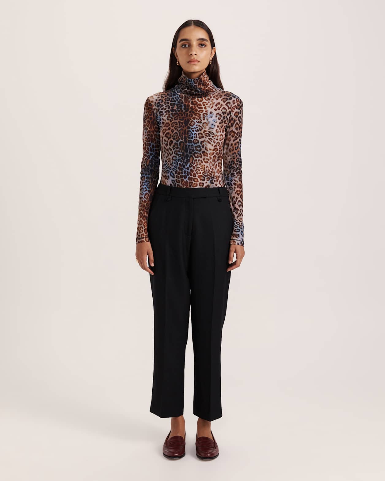 Prudence Slim Leg Pant in BLACK