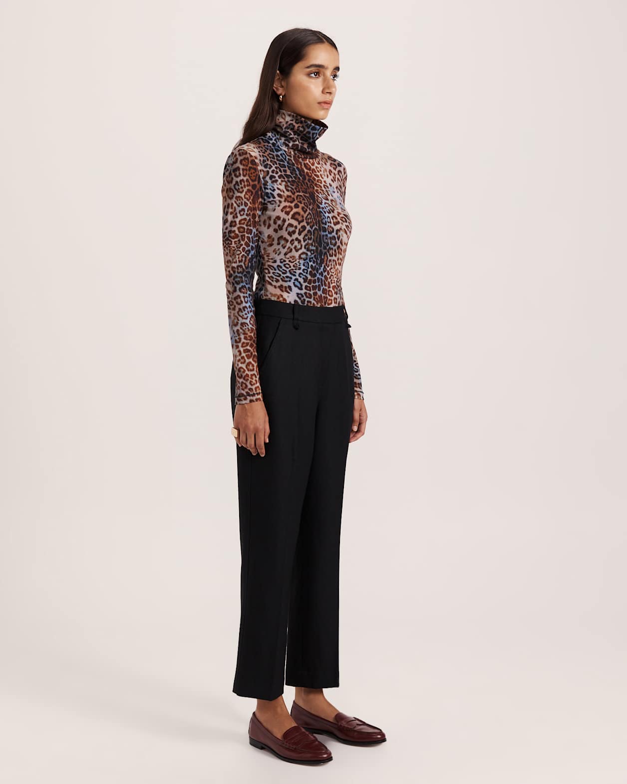 Prudence Slim Leg Pant in BLACK