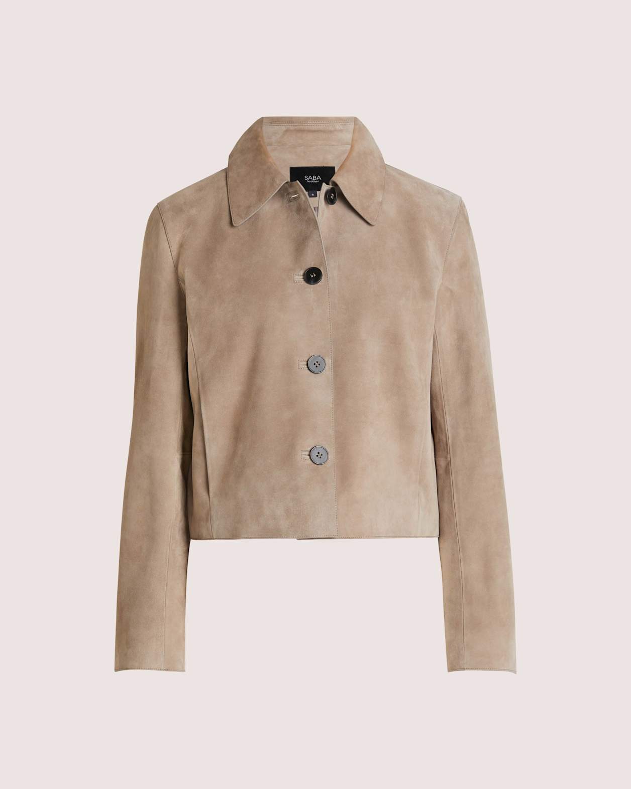 Nadia Suede Jacket in MINK