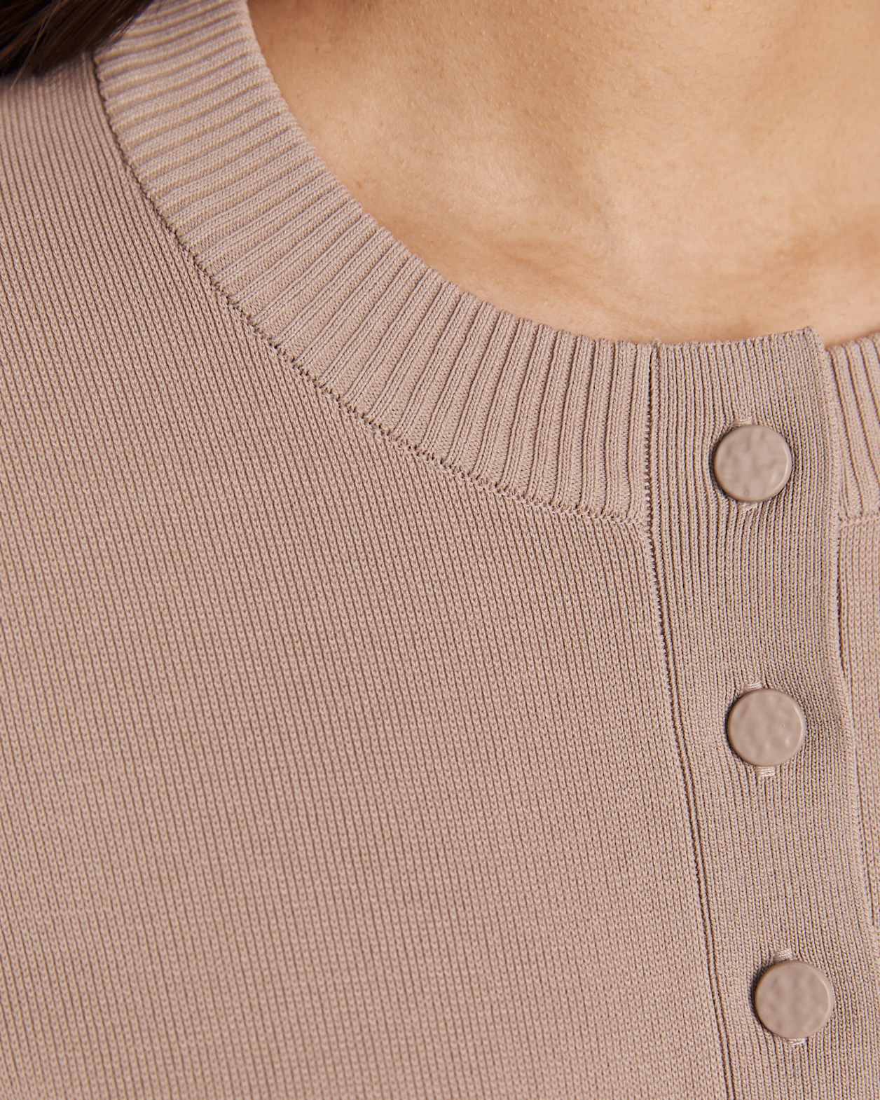 Victoria Cardigan in TAN