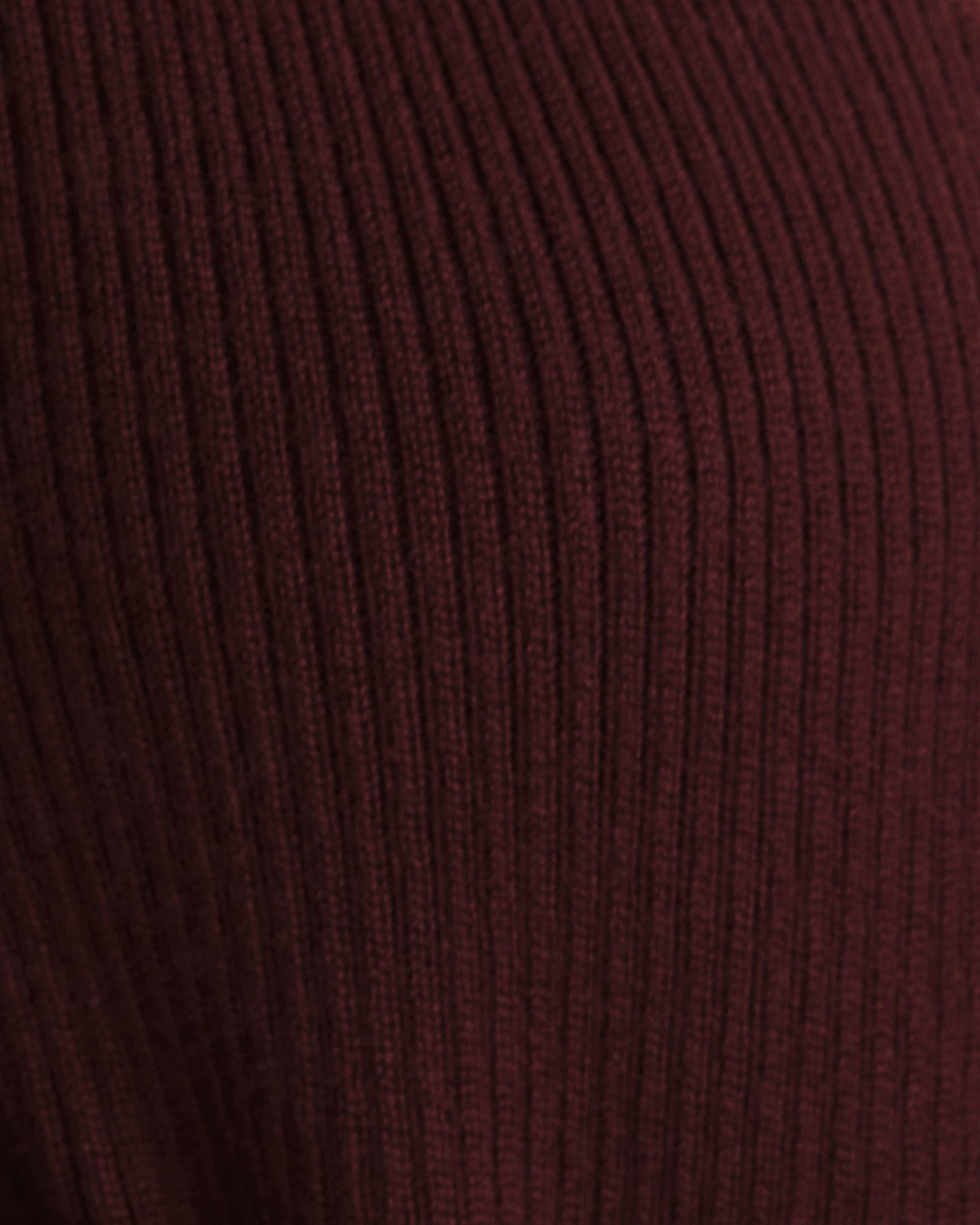 Elle Wool Blend Wrap Knit Dress in BERRY