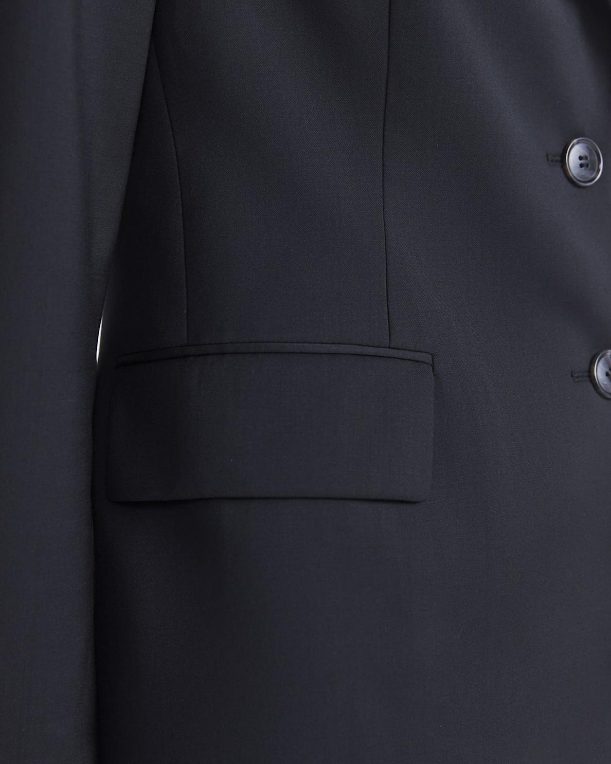 Suki Classic Wool Blazer in BLACK