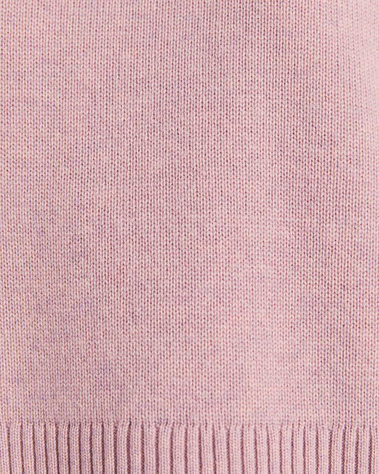 Nara Oversized Cashmere Blend Knit in PEONY