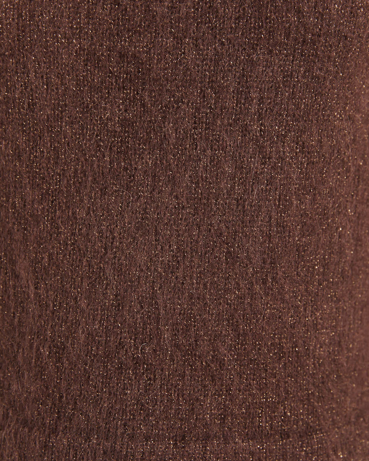 Maisy Mohair Knit Tank in CHOCOLATE