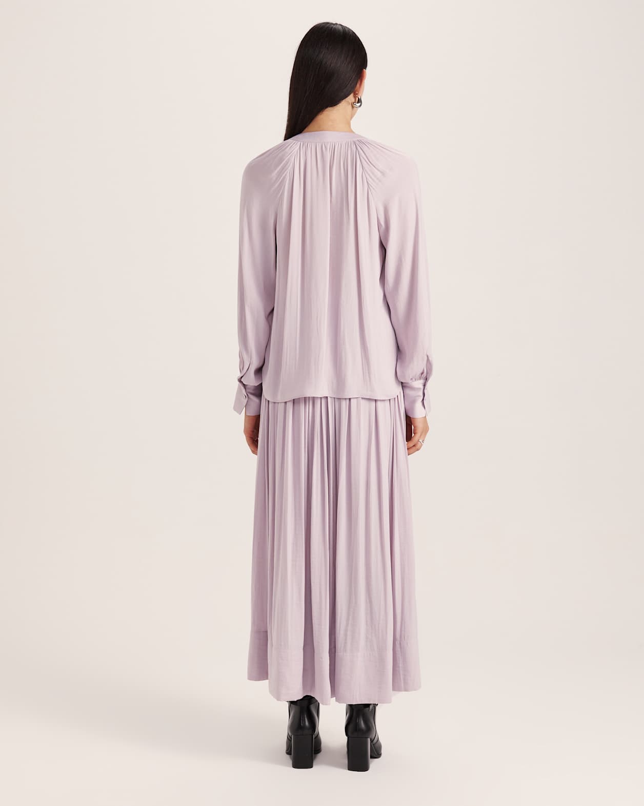 Lillian Tuck Top in PEONY