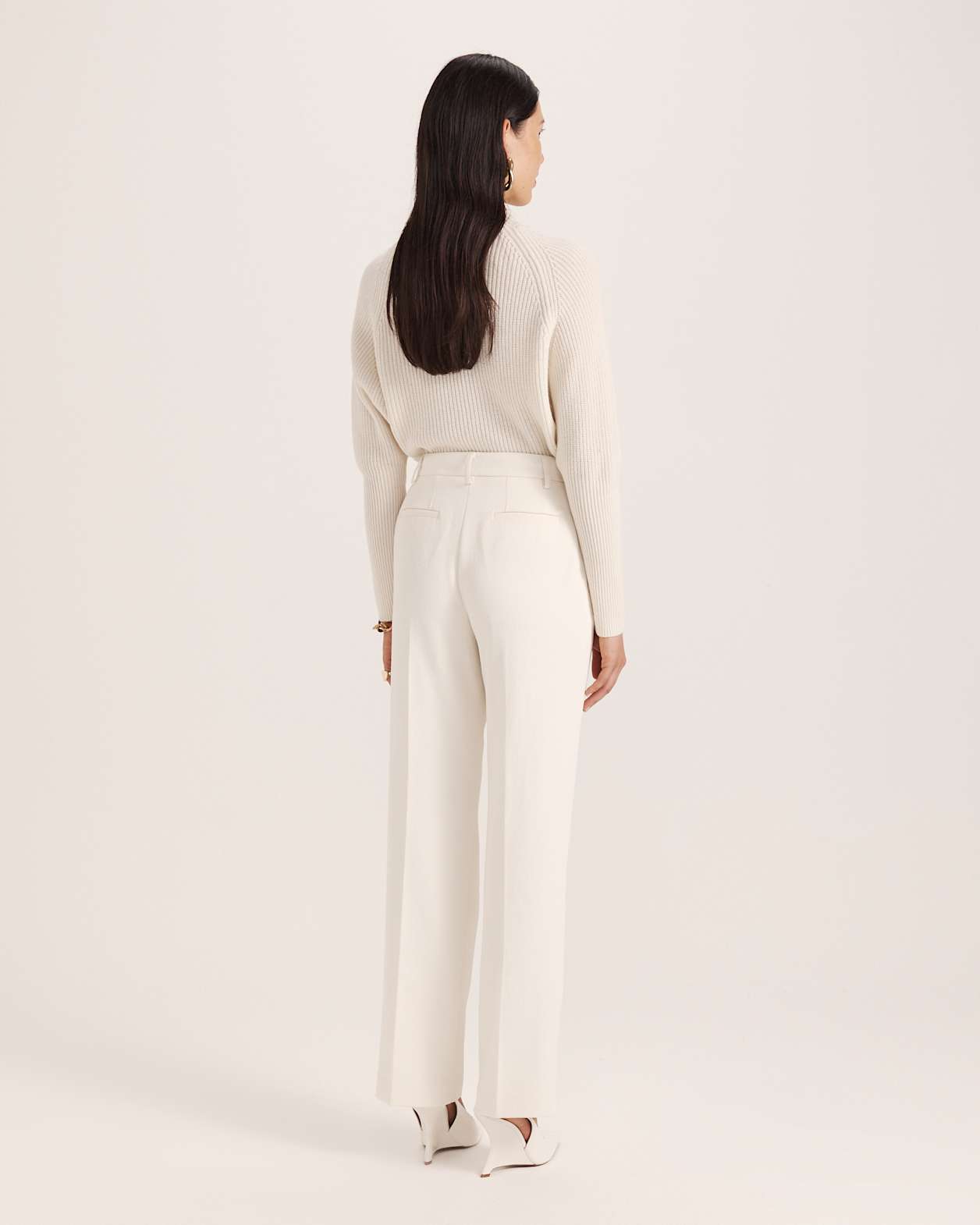 Dharma Straight Leg Pant in MILK