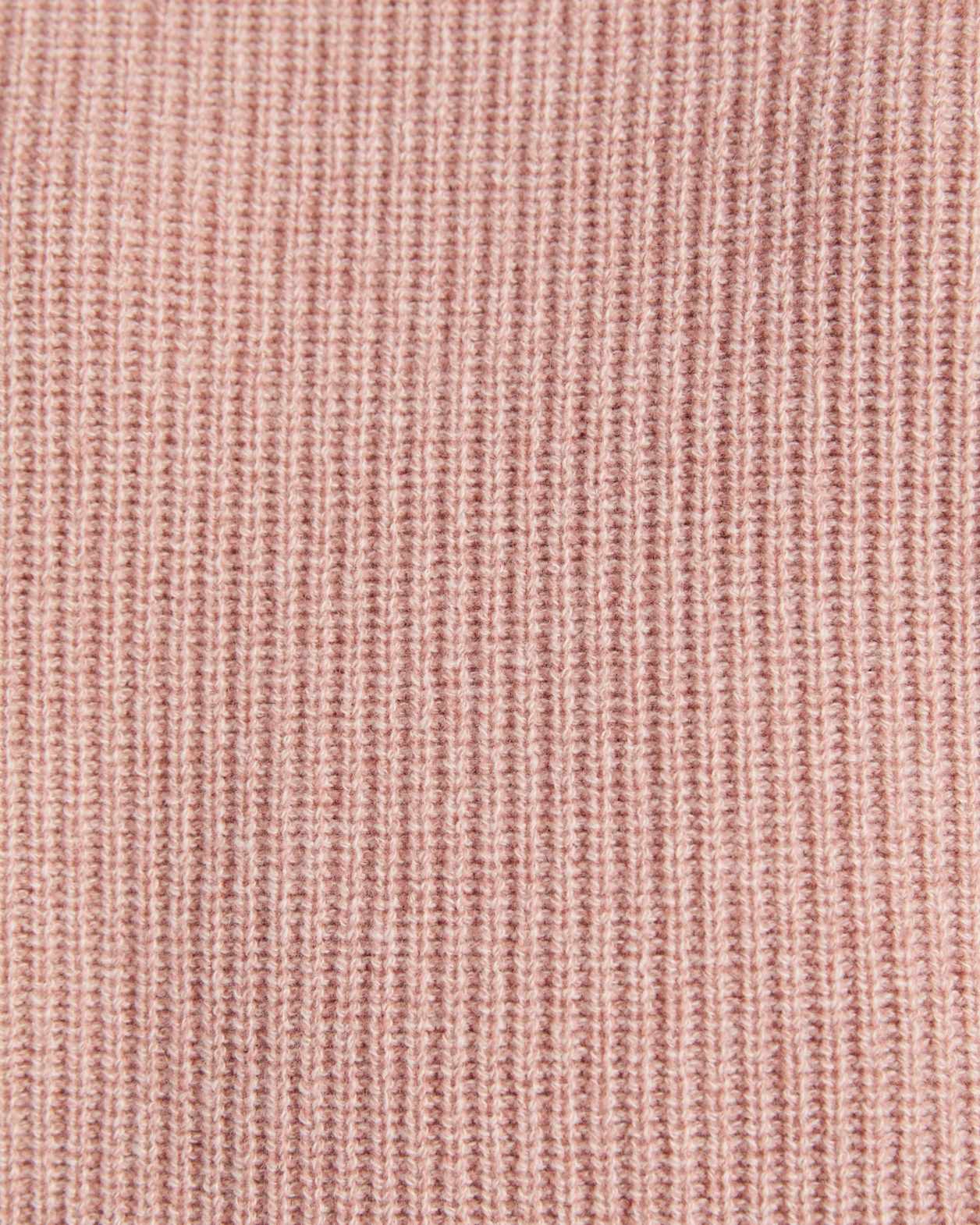 Nora Wool Batwing Sweater in PINK MELANGE