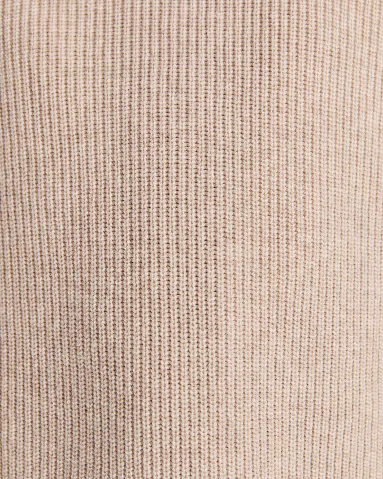 Nara Cashmere Blend Knit Vest in BISCUIT MELANGE