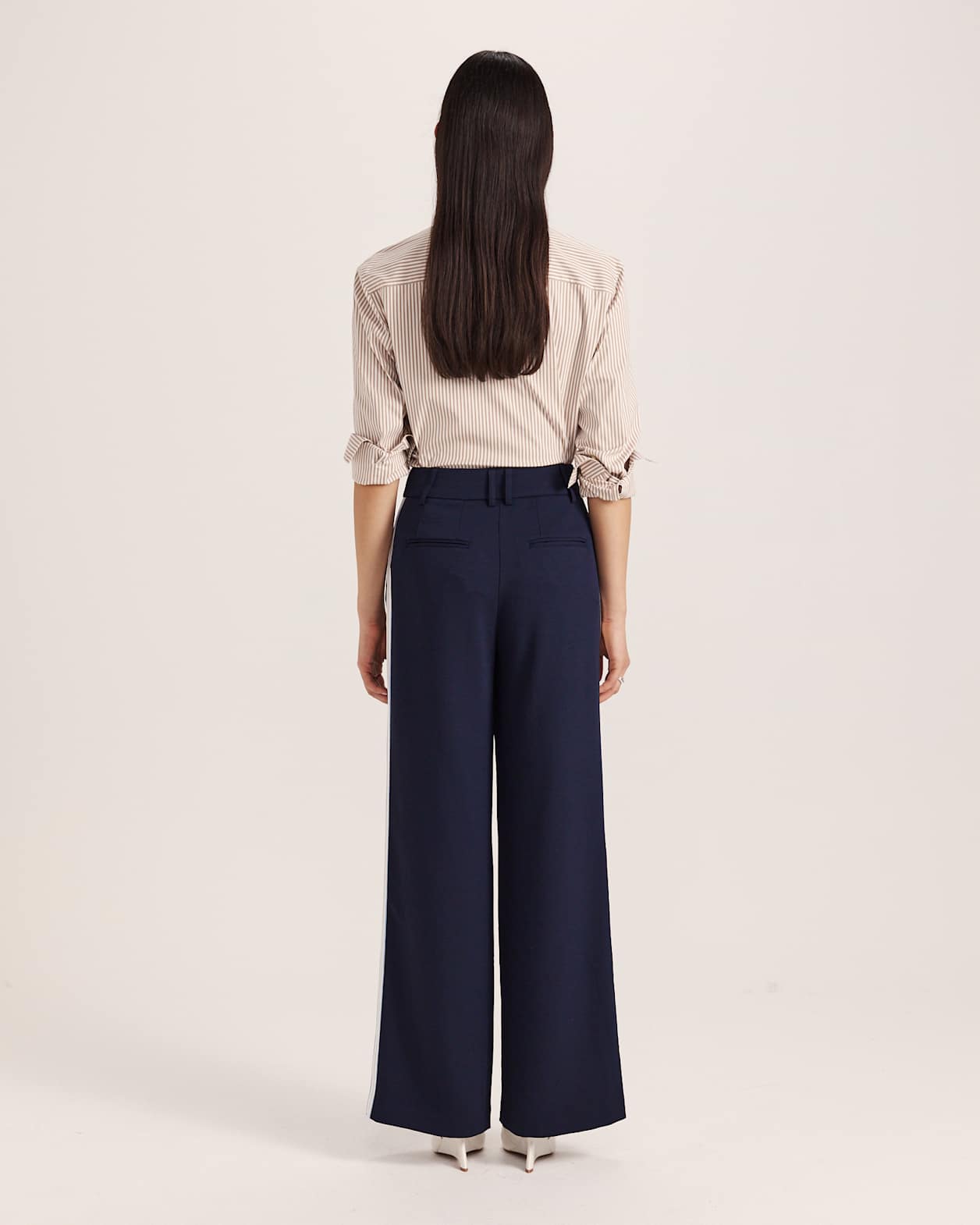 Dharma Stripe Pant in MIDNIGHT