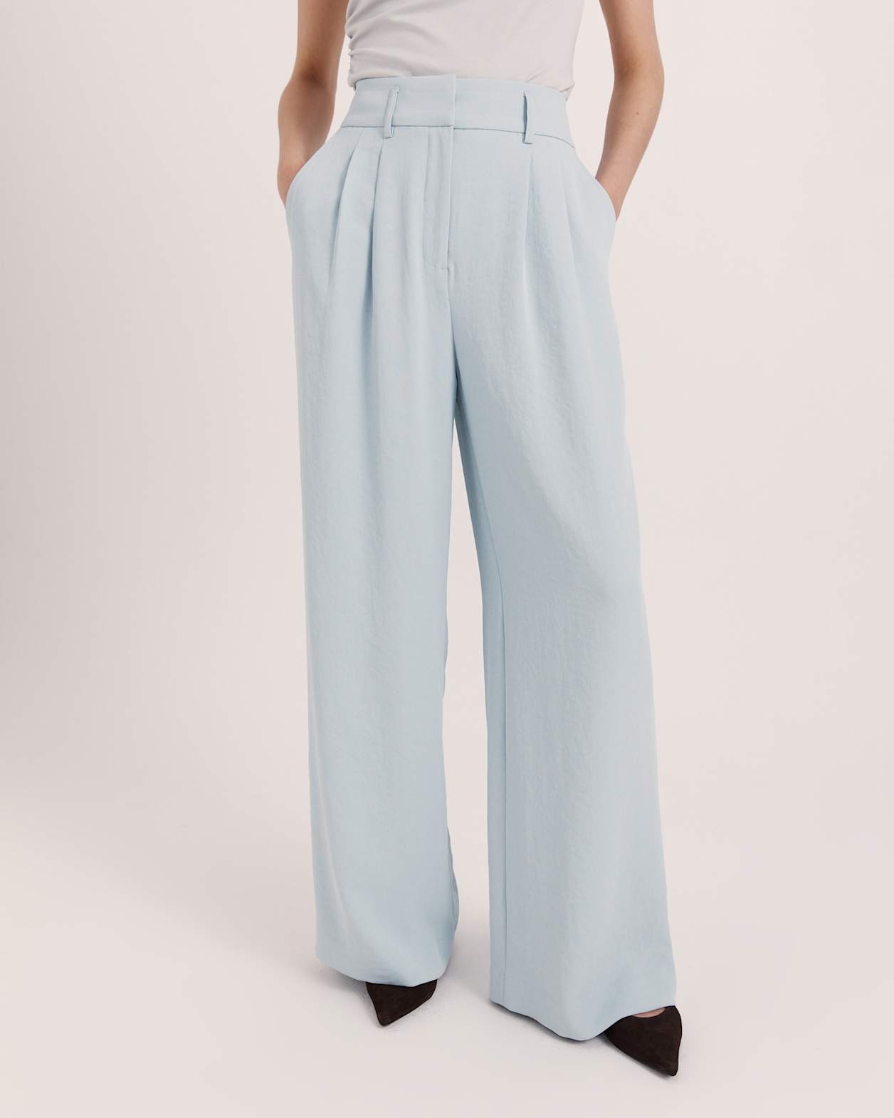 Dharma Pleat Front Pant in SPEARMINT
