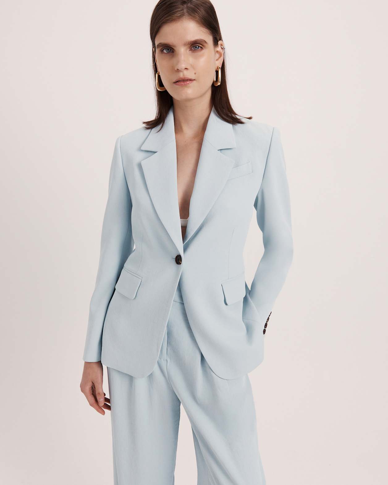 Dharma Fitted Blazer in SPEARMINT