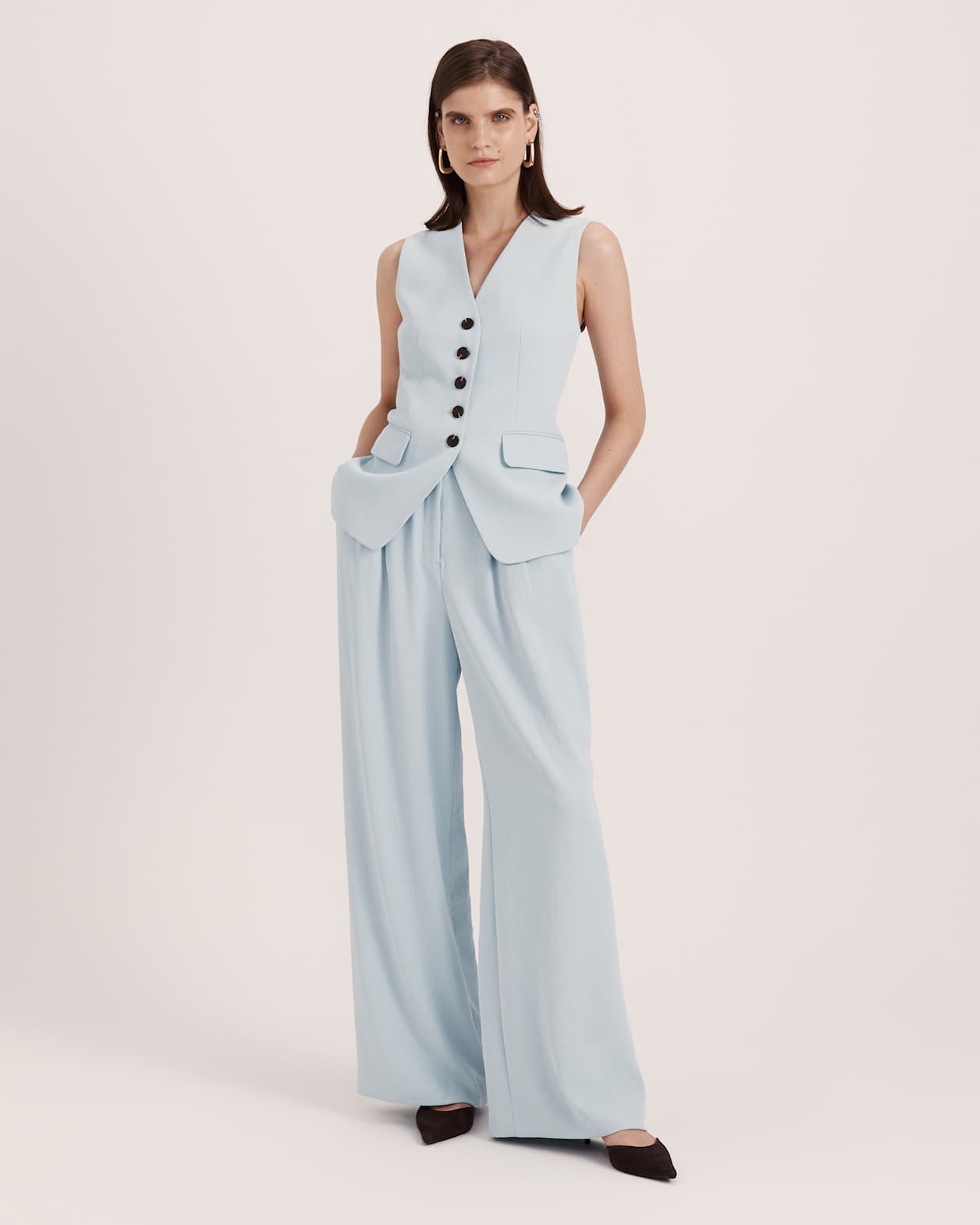 Dharma Pleat Front Pant in SPEARMINT