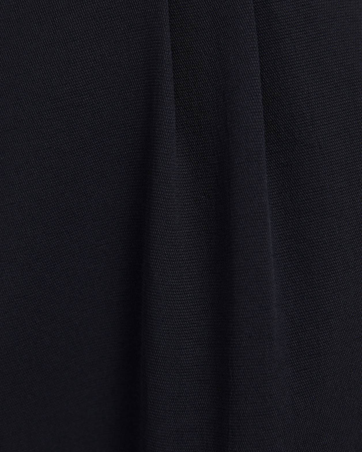 Dharma Pleat Front Pant in BLACK