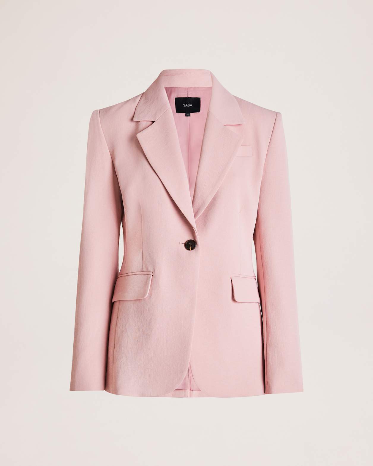Dharma Fitted Blazer in ROSE