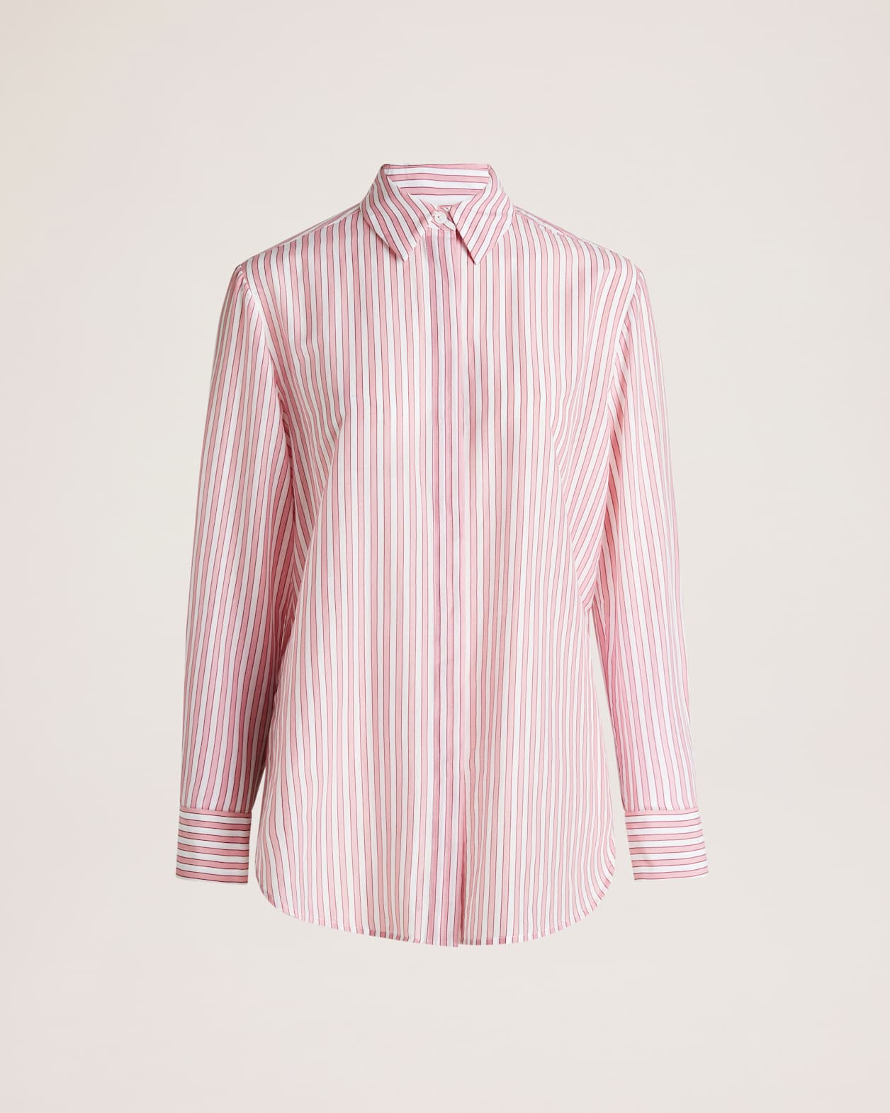 Cora Boyfriend Shirt in PINK MULTI