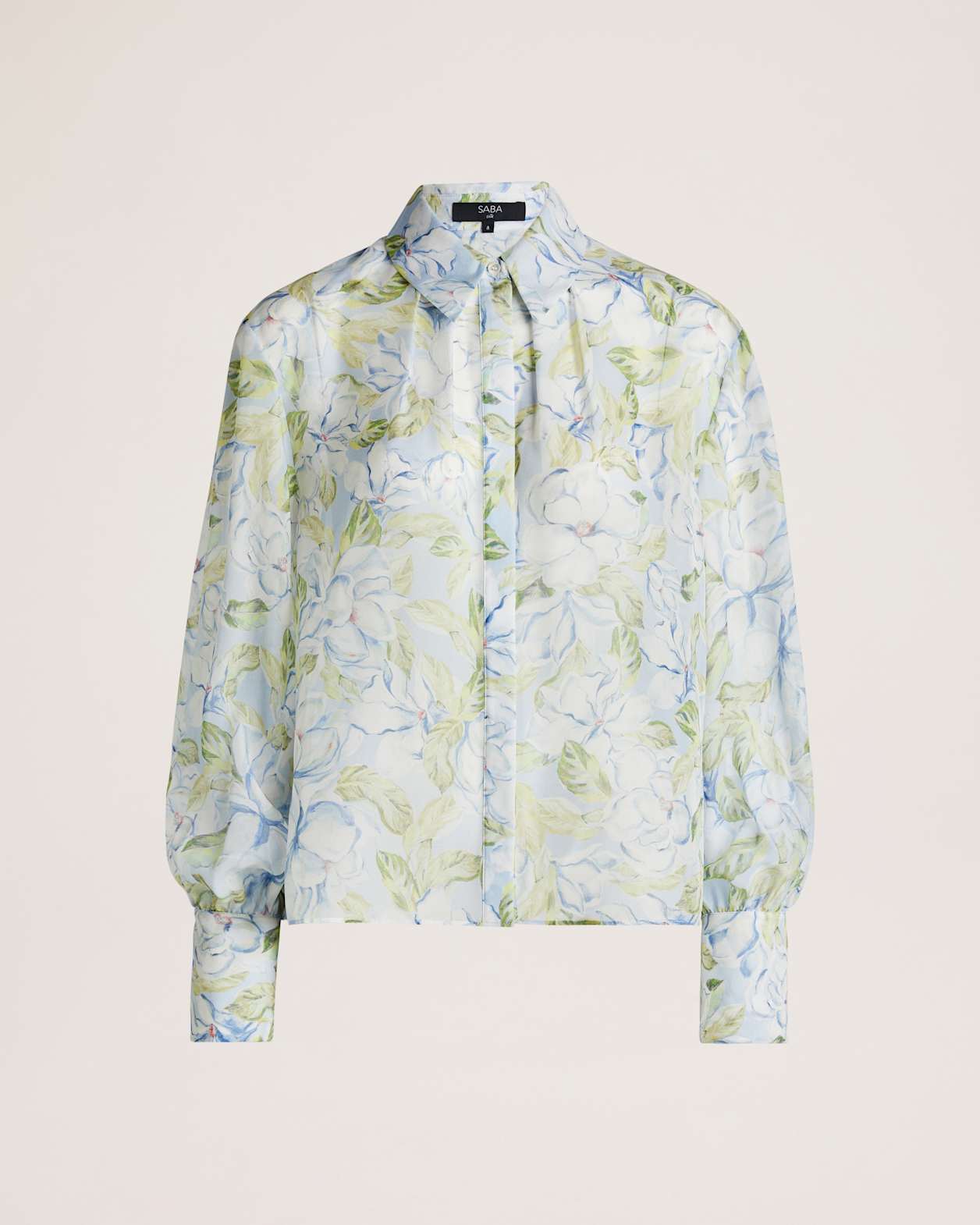 Florentine Silk Chiffon Shirt in MULTI
