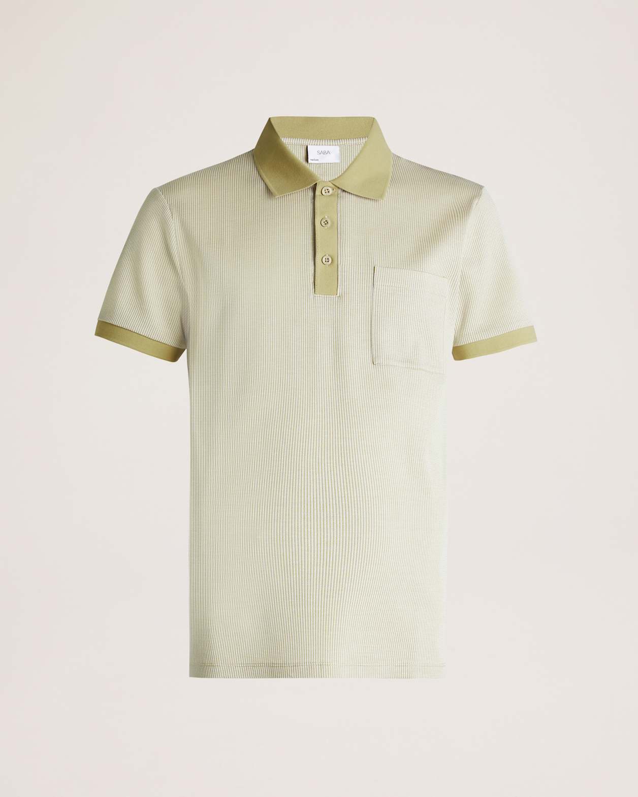 Phoenix Cotton Polo in LIGHT KHAKI