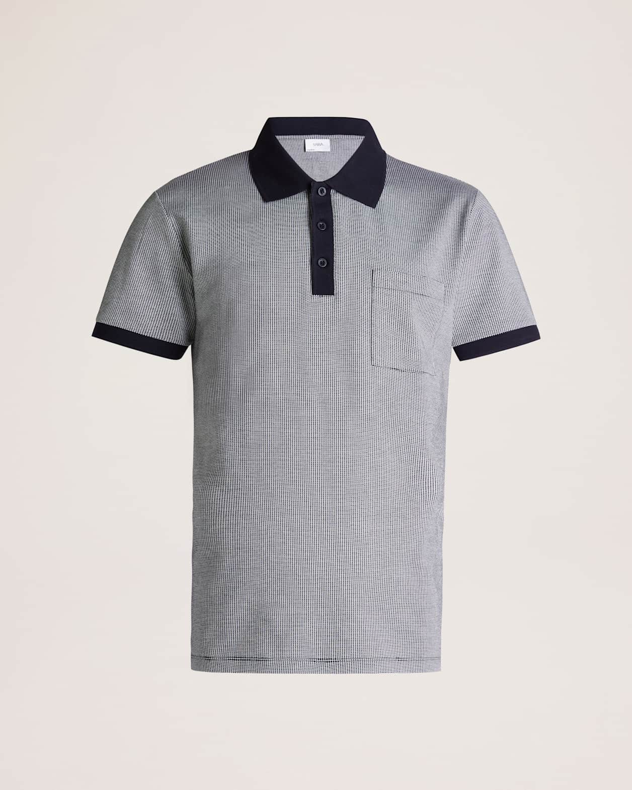 Phoenix Cotton Polo in NAVY