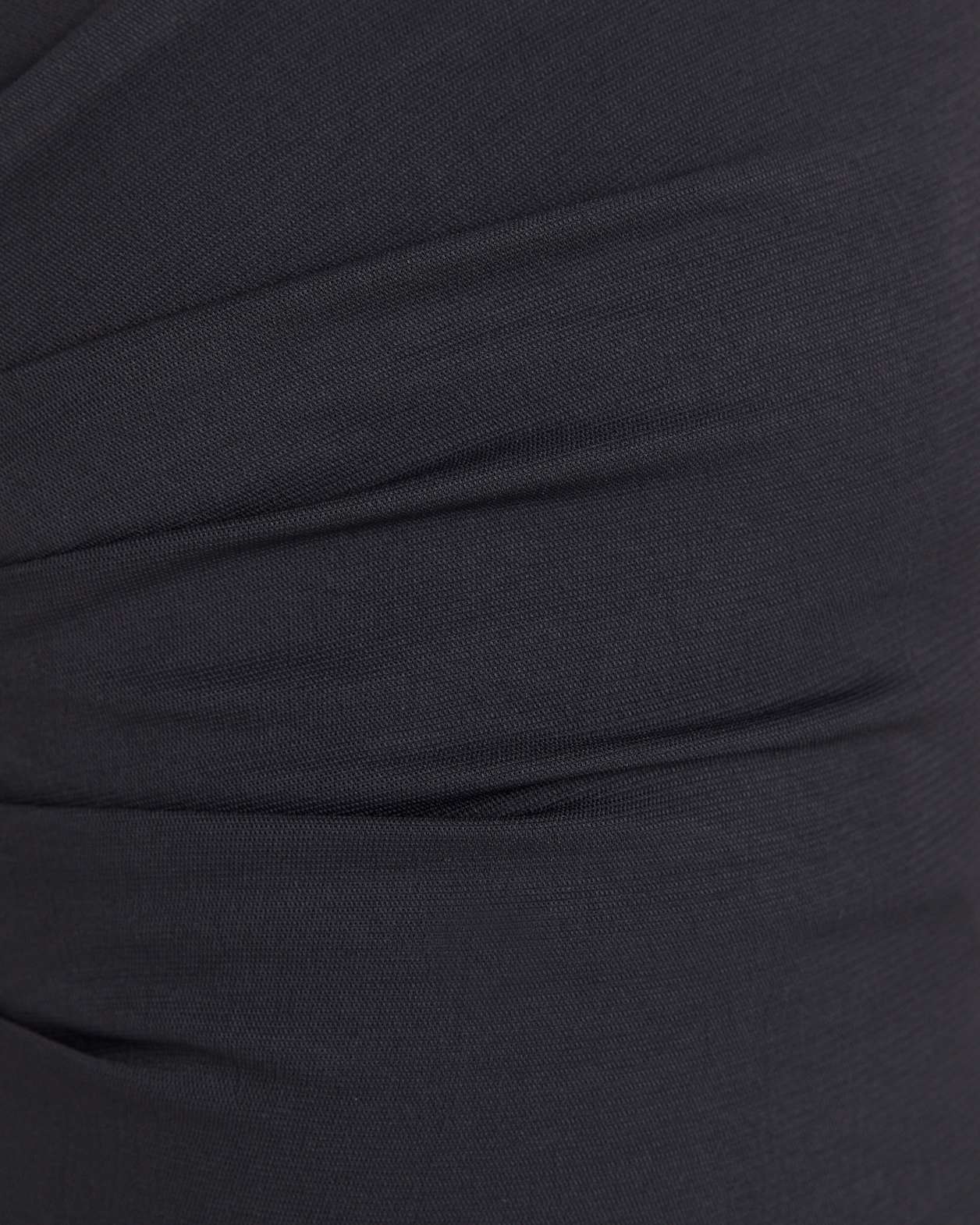 Dharma Column Dress in BLACK