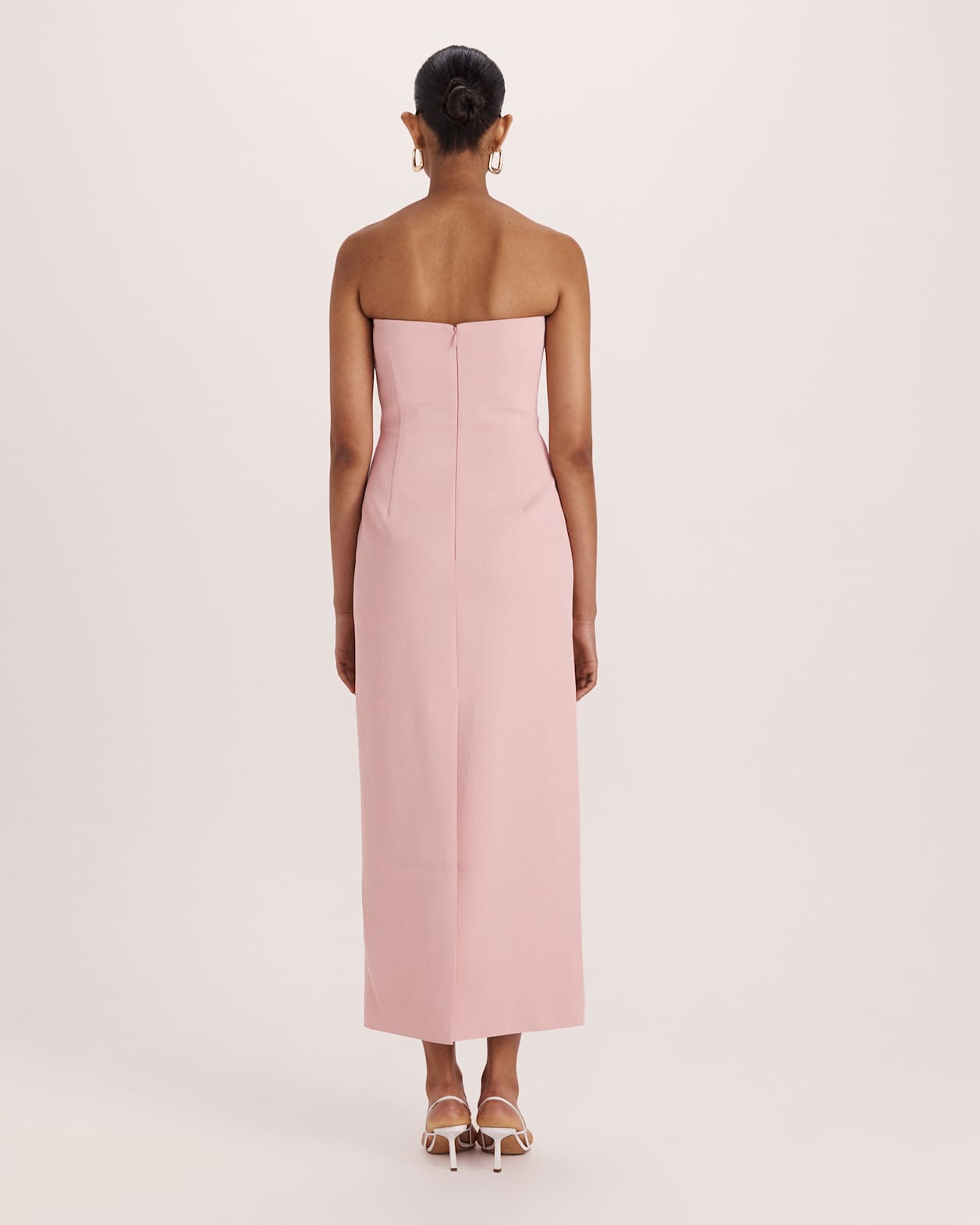 Dharma Column Dress in ROSE