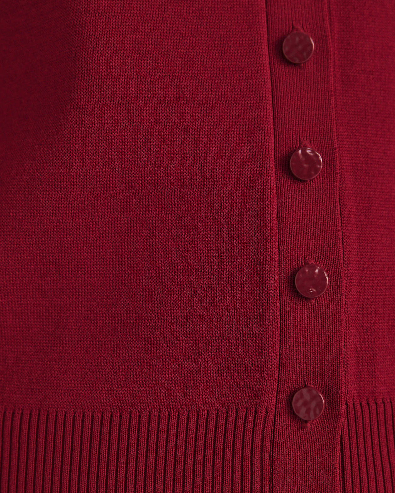 Mia Milano Knit Cardigan in RASPBERRY