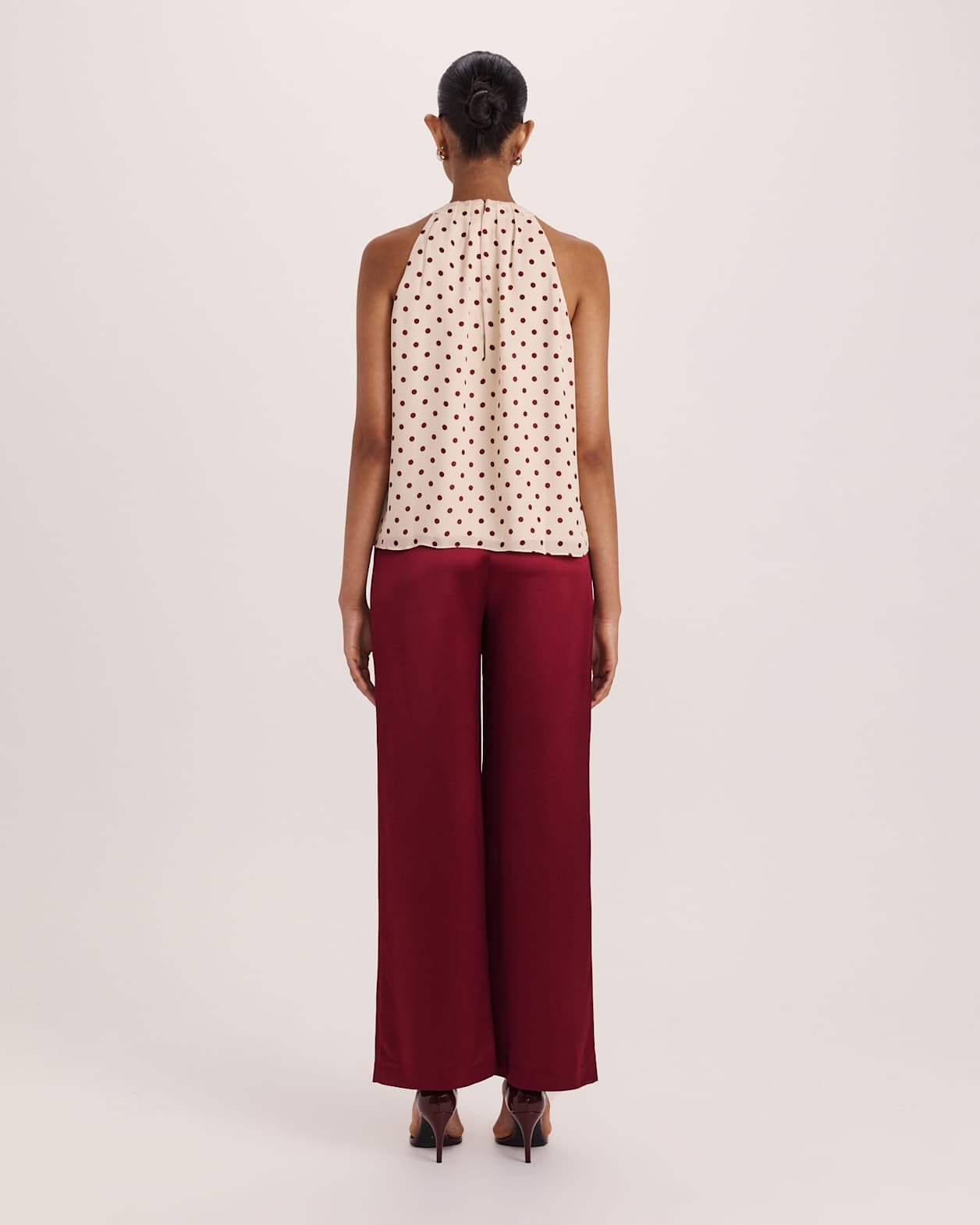 Tilda Silk Sleeveless Top in MULTI