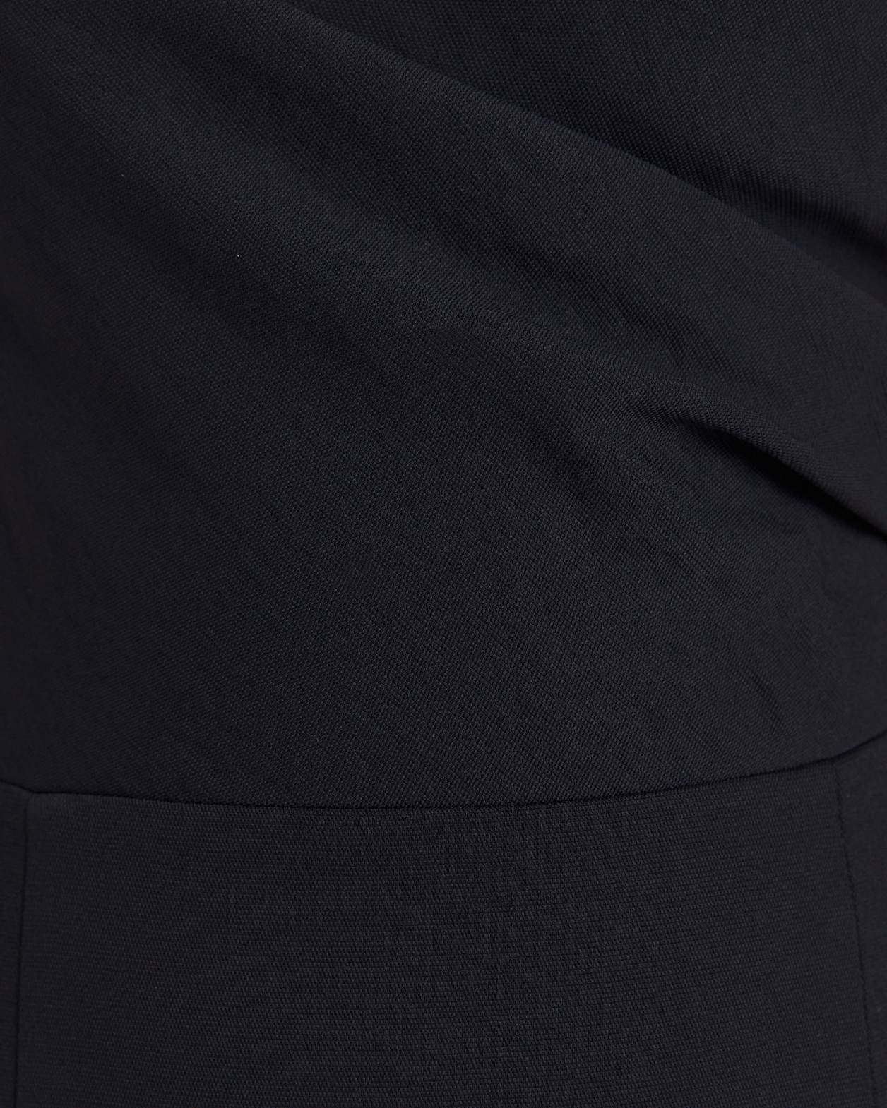 Dharma Off Shoulder Dress in BLACK
