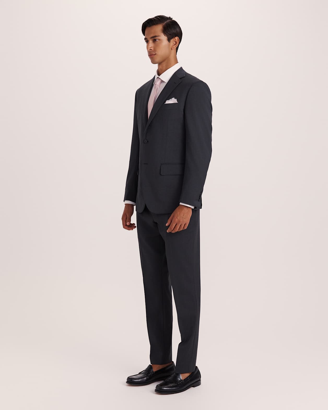 Sorkin Italian Wool Suit Jacket in CHARCOAL