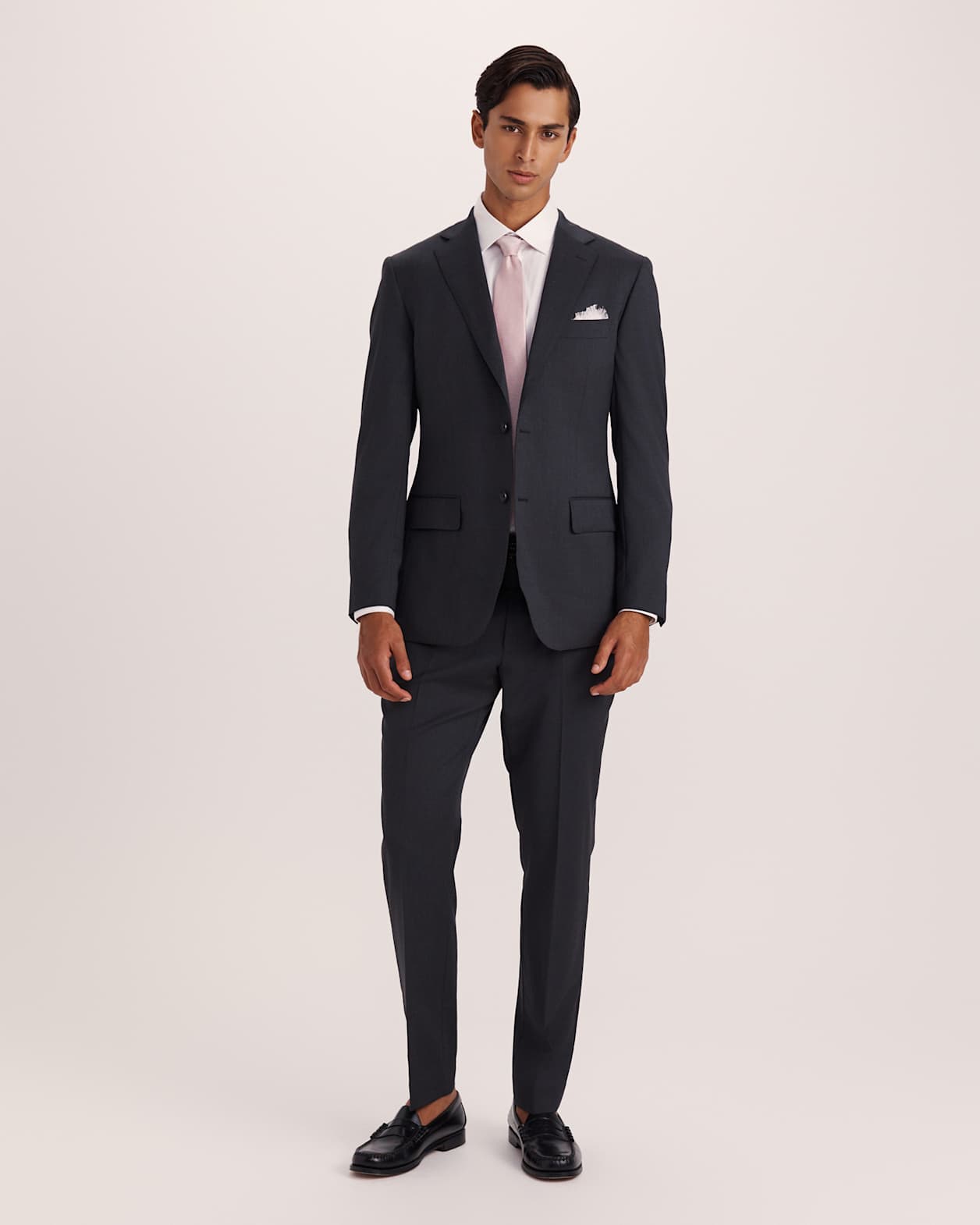 Sorkin Italian Wool Suit Jacket in CHARCOAL
