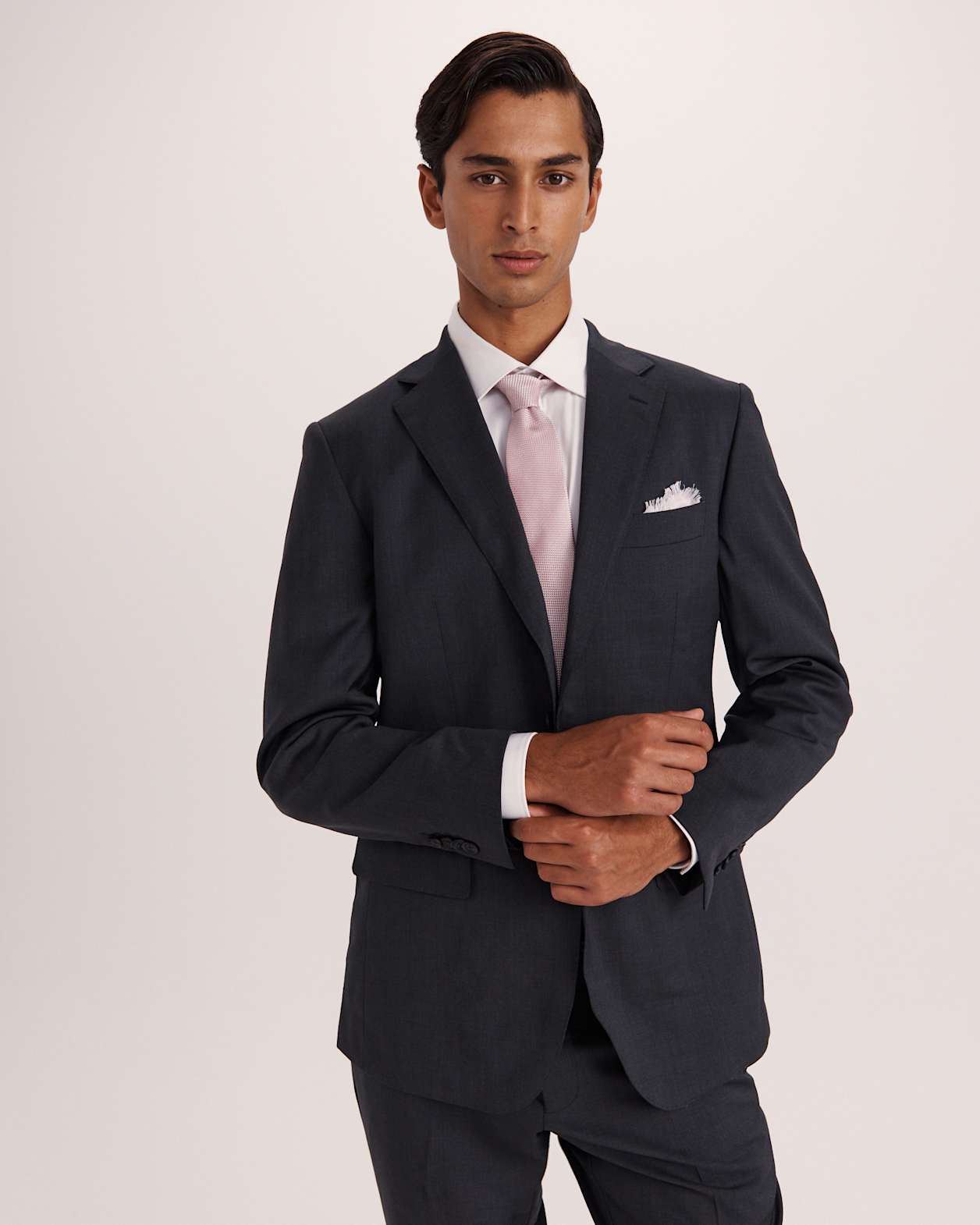 Sorkin Italian Wool Suit Jacket in CHARCOAL