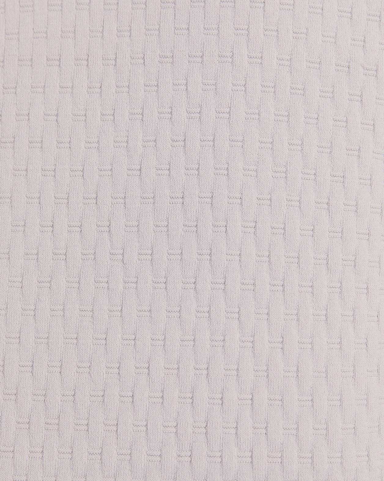 Dion Knit Polo in SILVER