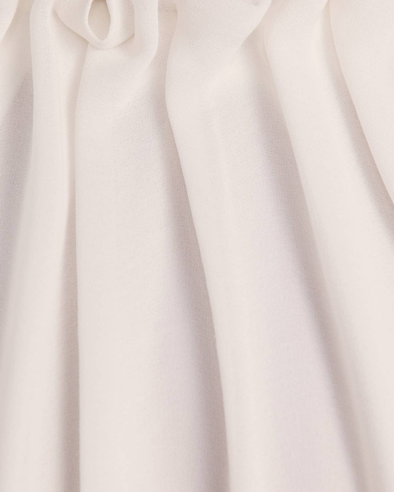 Willa High Neck Short Sleeve Top in OFF WHITE