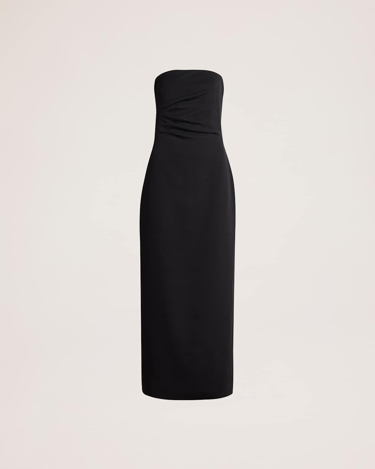 Dharma Column Dress in BLACK
