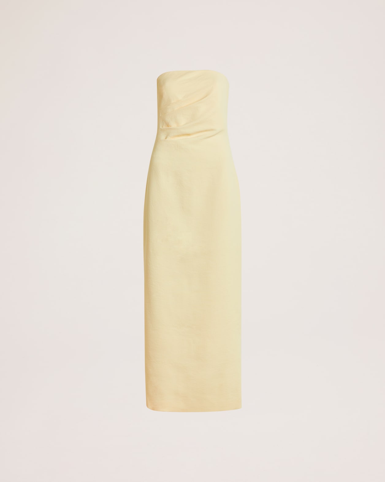 Dharma Column Dress in BUTTER