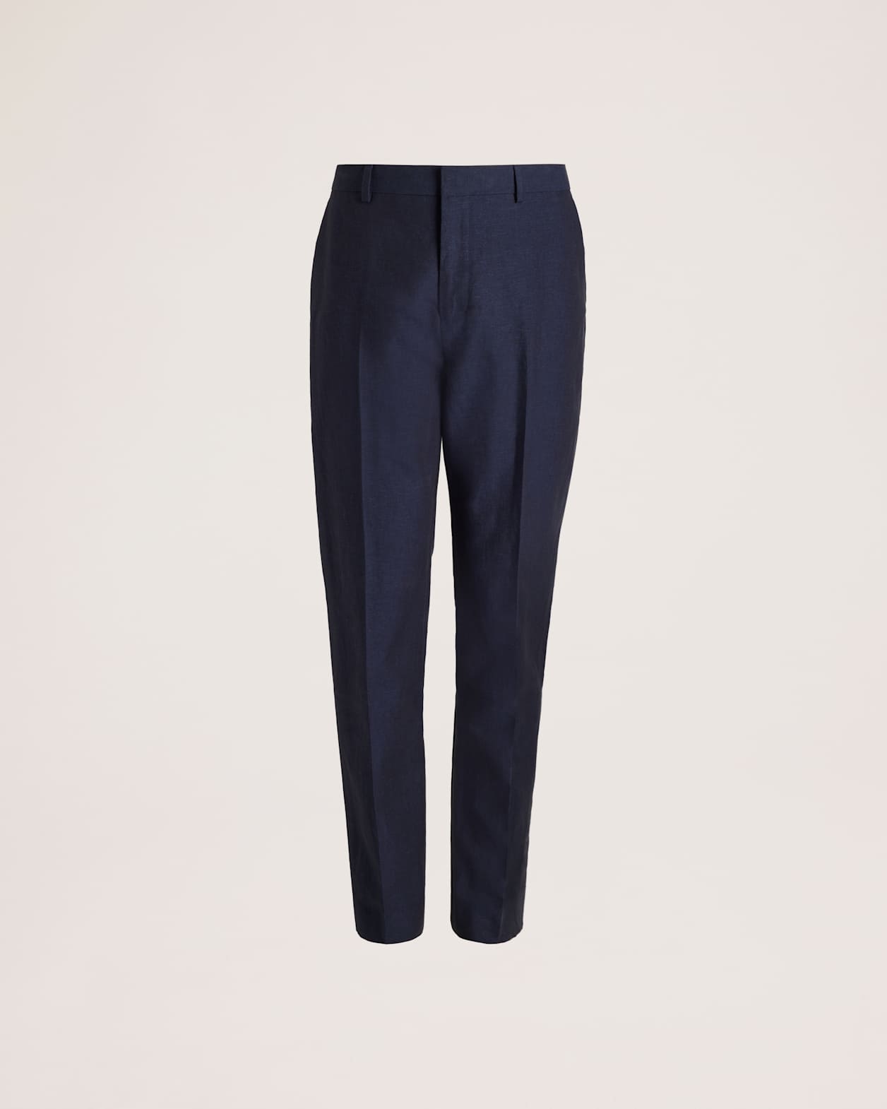 Elias Linen Cotton Pant in NAVY